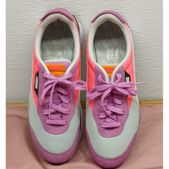 Puma Women's Athletic Shoes - Pink, Gray, and Gold - Picture 3 of 5